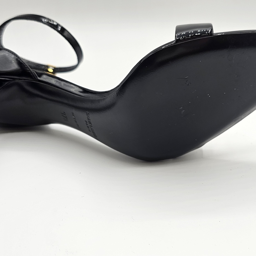 Saint Laurent Black Women's Heels 37 1/2 - Picture 5 of 11